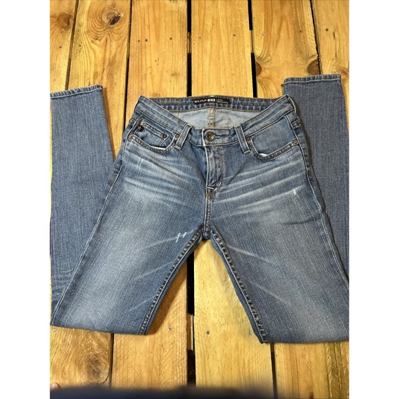 Big Star 1974 Alex Skinny Jeans Women's Size 27 Medium Wash Stretch Mid Rise - Picture 1 of 10